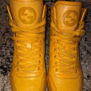 Gucci Men high top sneakers
